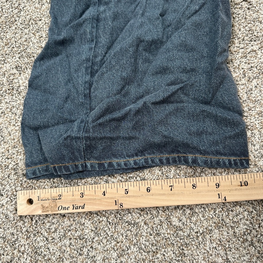 Rag & Bone Jumpsuit Womens S Blue Sleeveless Wide Leg Button Down Denim - Picture 8 of 11